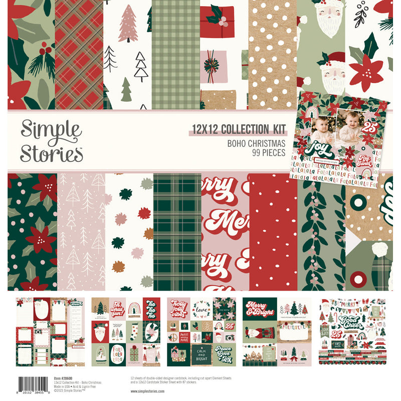 Boho Christmas - Collection Kit -  Simple Stories