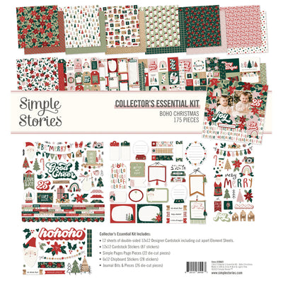 Boho Christmas - Collector's Essential Kit - Simple Stories