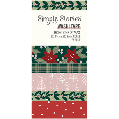 Boho Christmas - Washi Tape - Simple Stories