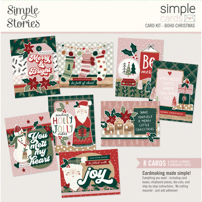 Boho Christmas - Simple Cards Card Kit - Simple Stories