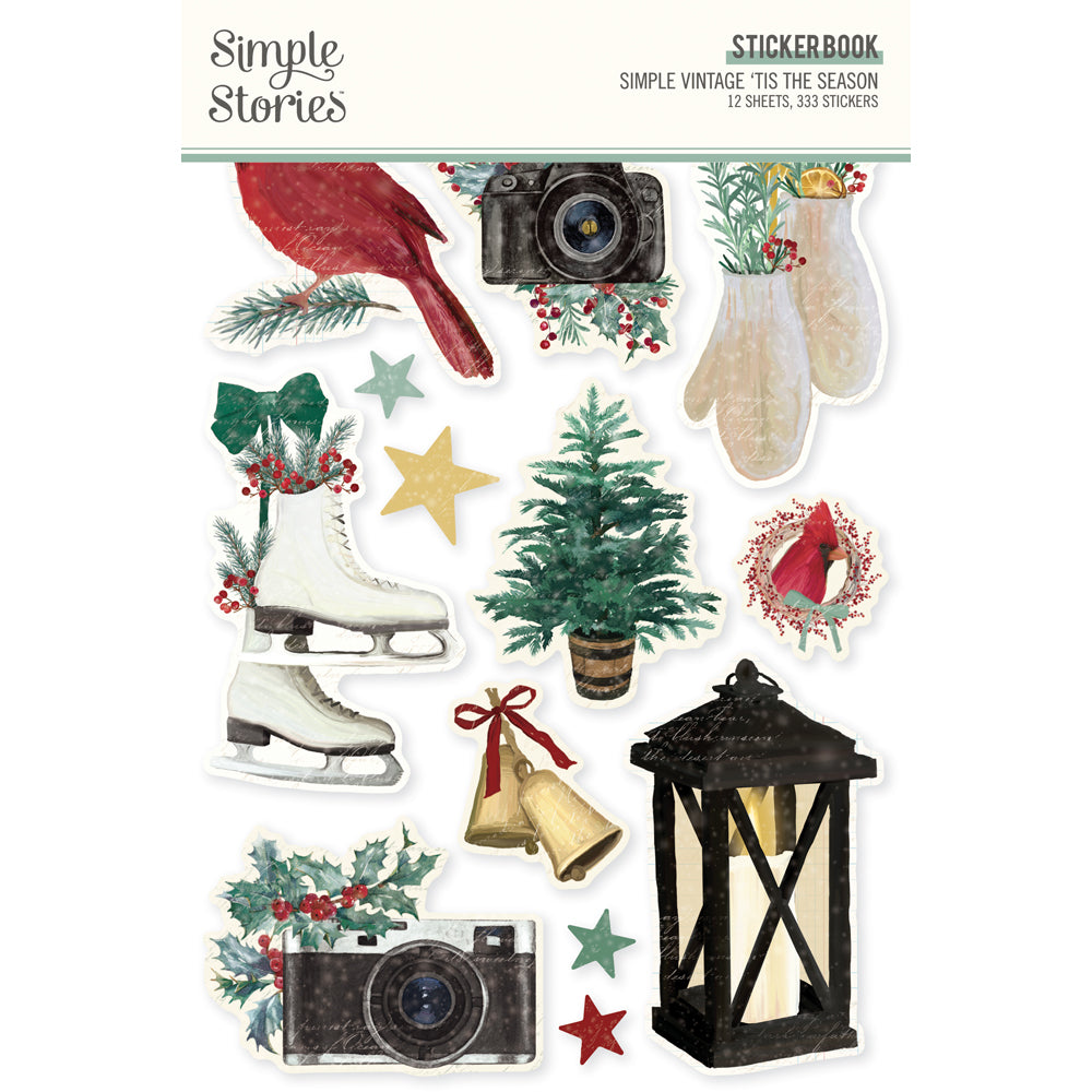 Simple Vintage Dear Santa - Sticker Book – Simple Stories
