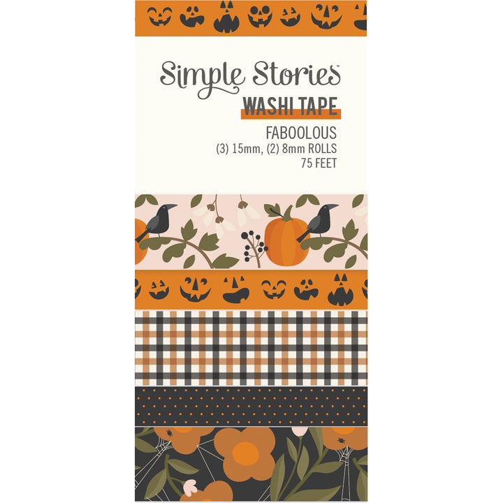 FaBOOlous - Washi Tape - Simple Stories