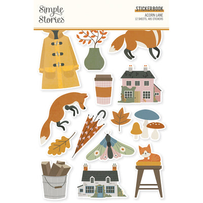 Acorn Lane - Sticker Book - Simple Stories