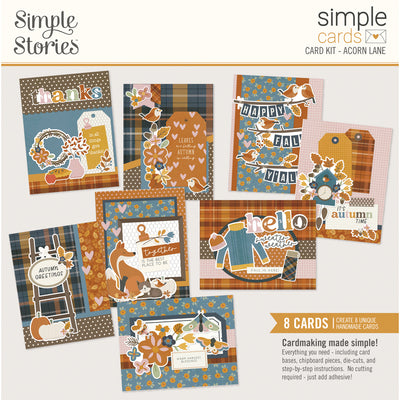 Acorn Lane - Simple Cards Card Kit - Simple Stories