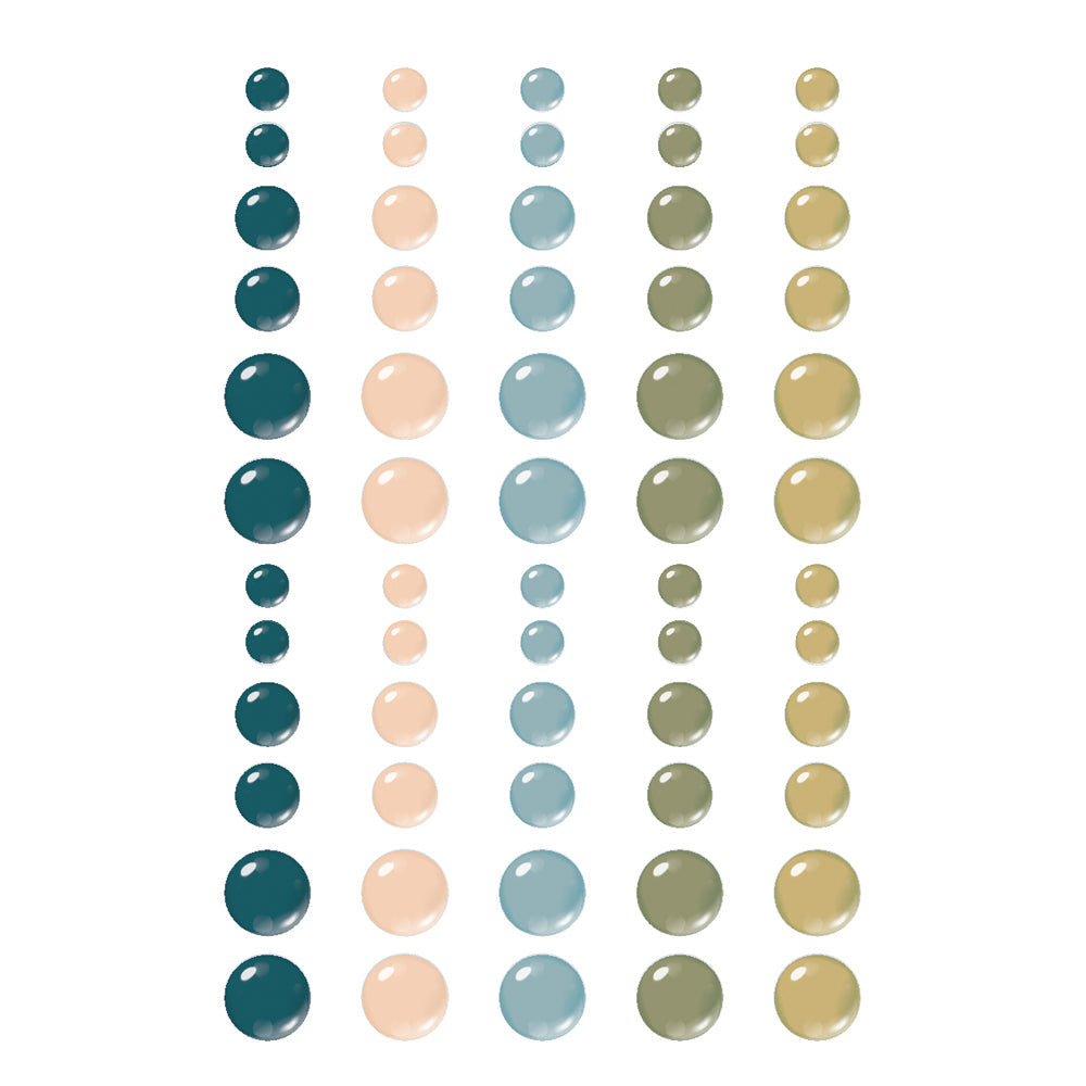 Remember Glossy Enamel Dots - Simple Stories