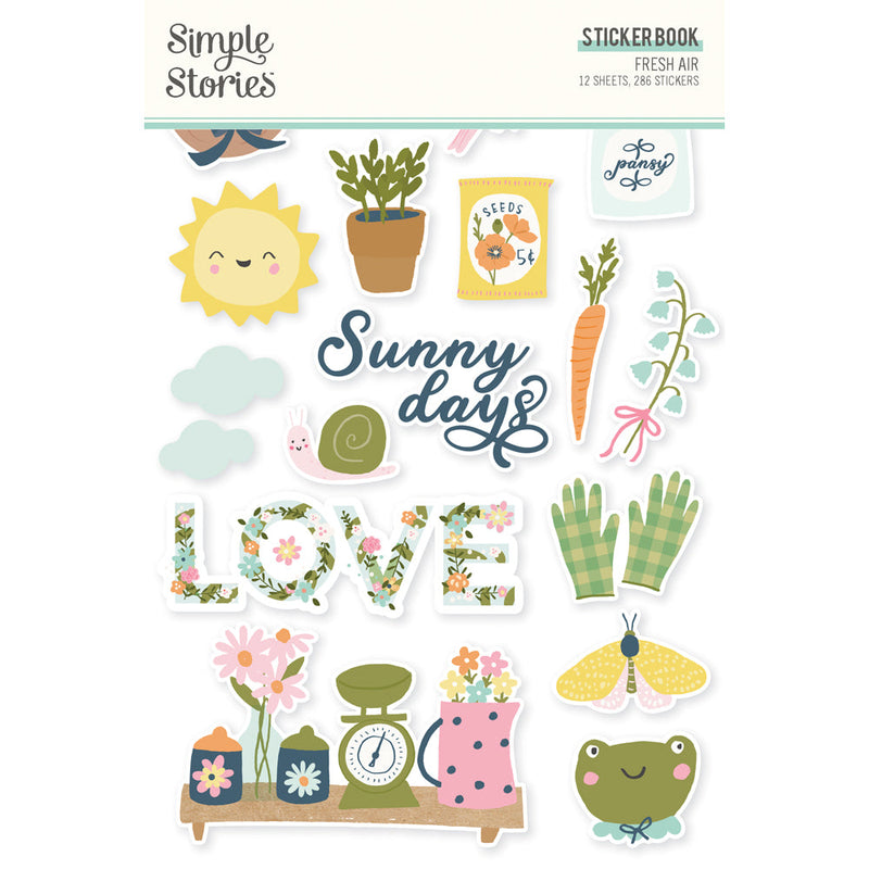 Fresh Air  Sticker Book - Simple Stories