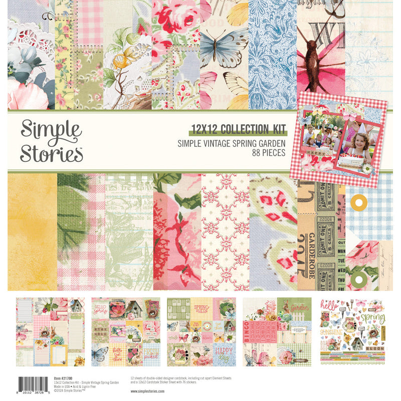 Simple Vintage Spring Garden  Collection Kit - Simple Stories