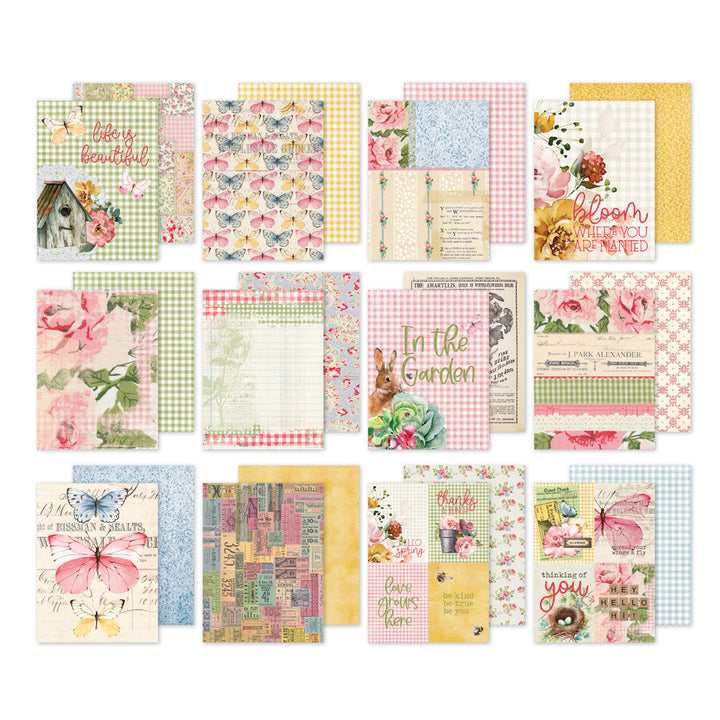 View 2 of Simple Vintage Spring Garden  6" x 8" Paper Pad -  Simple Stories
