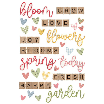 View 9 of Simple Vintage Spring Garden  Sticker Book - Simple Stories