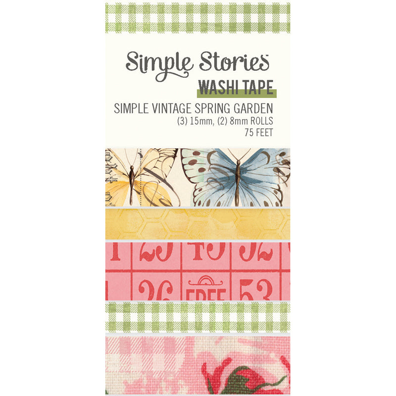 Simple Vintage Spring Garden  Washi tape - Simple Stories