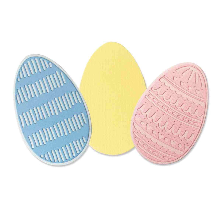 Decorative Eggs Thinlits Dies-Jennifer Ogborn-Sizzix