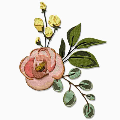 Bloom, Colorize Thinlits Dies - Tim Holtz - Sizzix