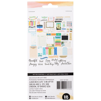 Journaling Ephemera - Vicki Boutin - Where To Next Collection - American Crafts