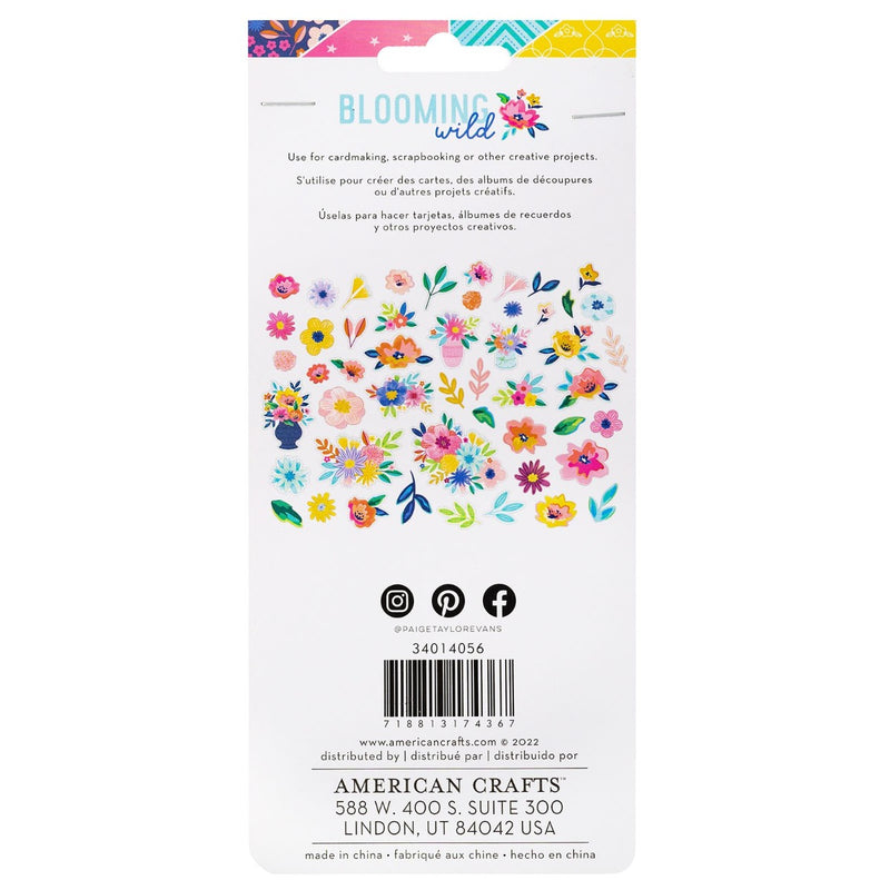 Floral Ephemera - Paige Evans - Blooming Wild Collection - American Crafts