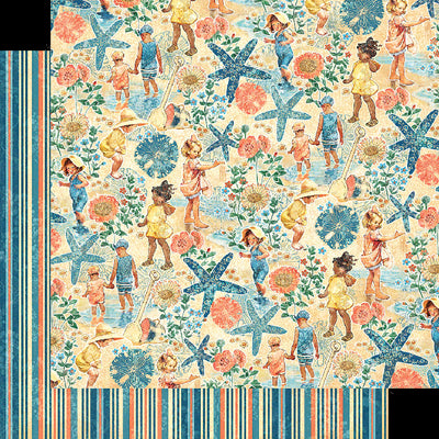 Collector's Edition 12" x 12" Pack with Stickers -Sun Kissed Collection- Graphic 45