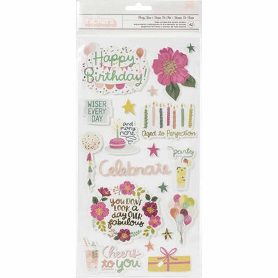 Party Time Thickers - And Many More - Pink Paislee - Clearance