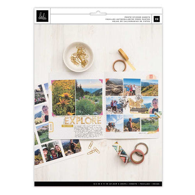 Storyline Chapters Photo Sticker Sheets - Heidi Swapp - Clearance