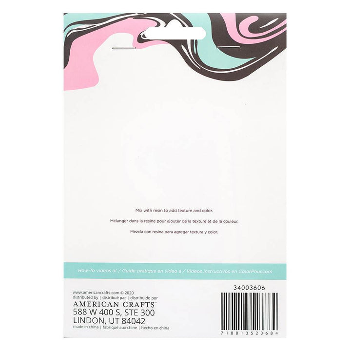 Color Pour Resin Acetate Flowers-American Crafts