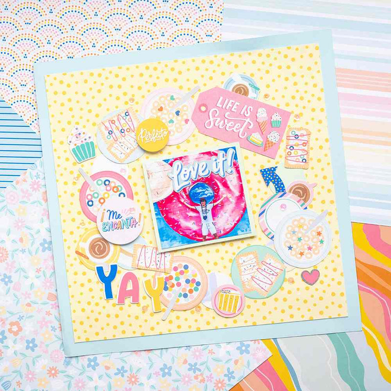 Buenos Dias Chipboard Stickers - American Crafts