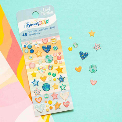 Buenos Dias Enamel Dots - American Crafts - Clearance