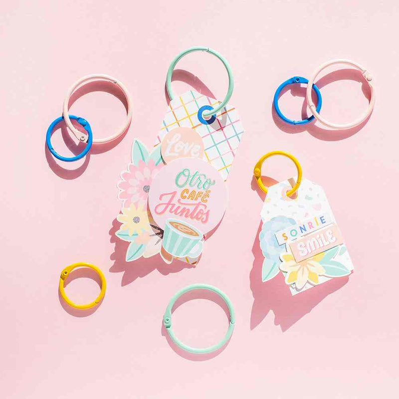 Buenos Dias Colored Rings - American Crafts