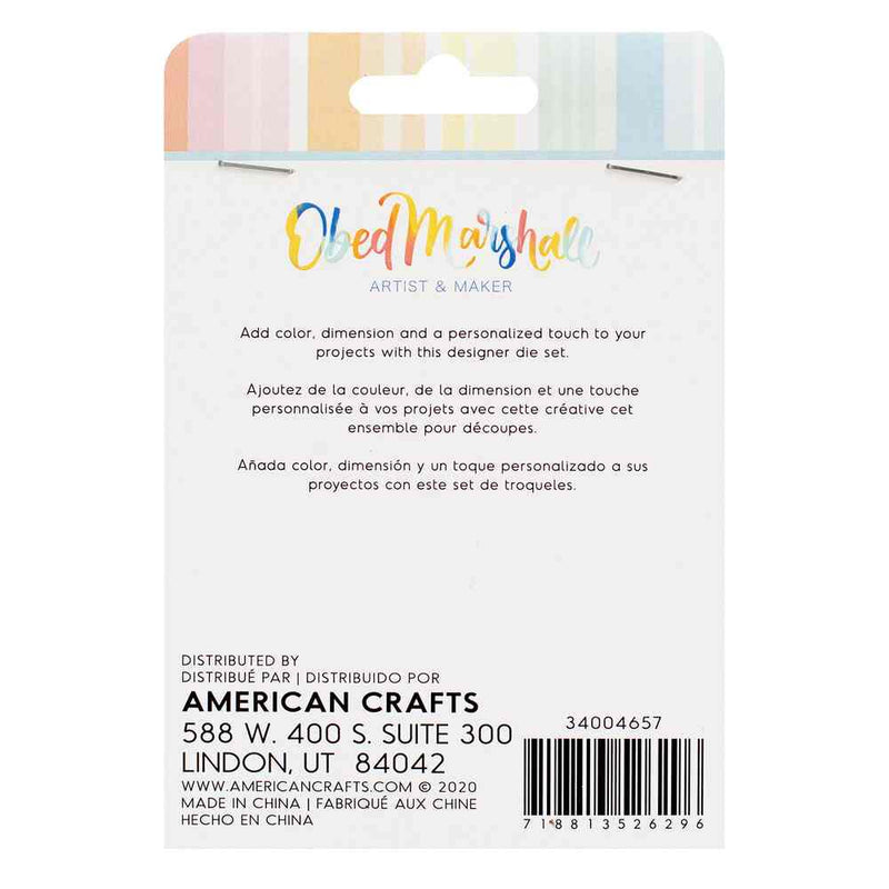 White Dies - Buenos Dias - American Crafts - Clearance