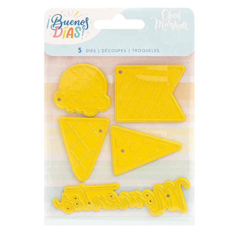 Yellow Dies - Buenos Dias - American Crafts - Clearance