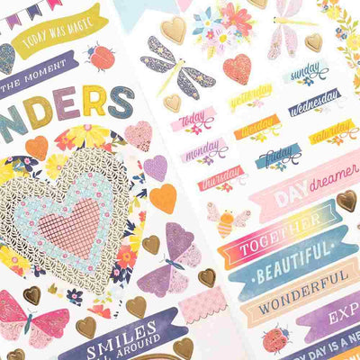 Wonders Accent & Phrase Stickers - American Crafts