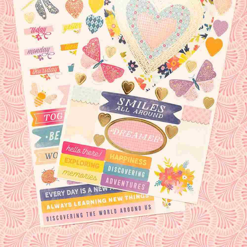 Wonders Accent & Phrase Stickers - American Crafts