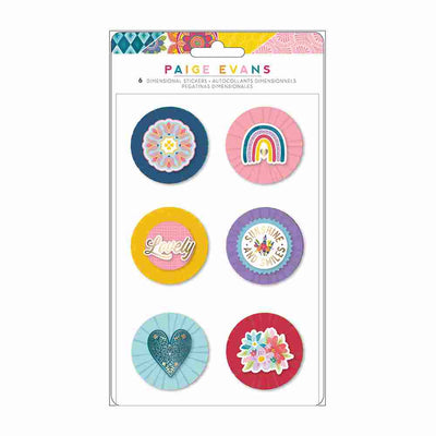 Lollies Dimensional Stickers - Wonders - American Crafts - Clearance