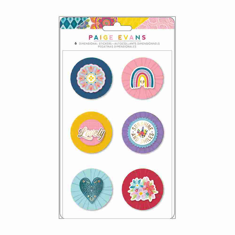 Lollies Dimensional Stickers - Wonders - American Crafts - Clearance