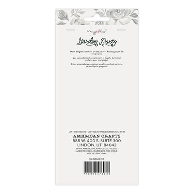 Garden Party Puffy Stickers - American Crafts