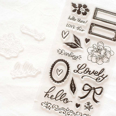 Garden Party Stamps - American Crafts - Clearance
