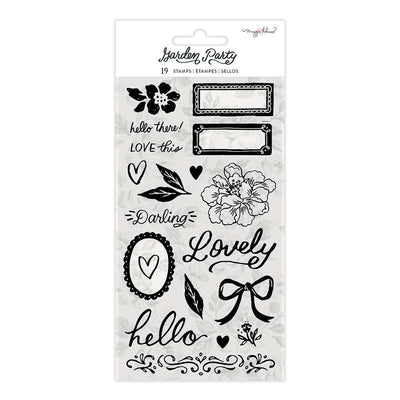 Garden Party Stamps - American Crafts - Clearance