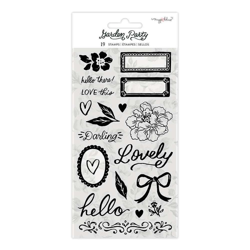 Garden Party Stamps - American Crafts - Clearance