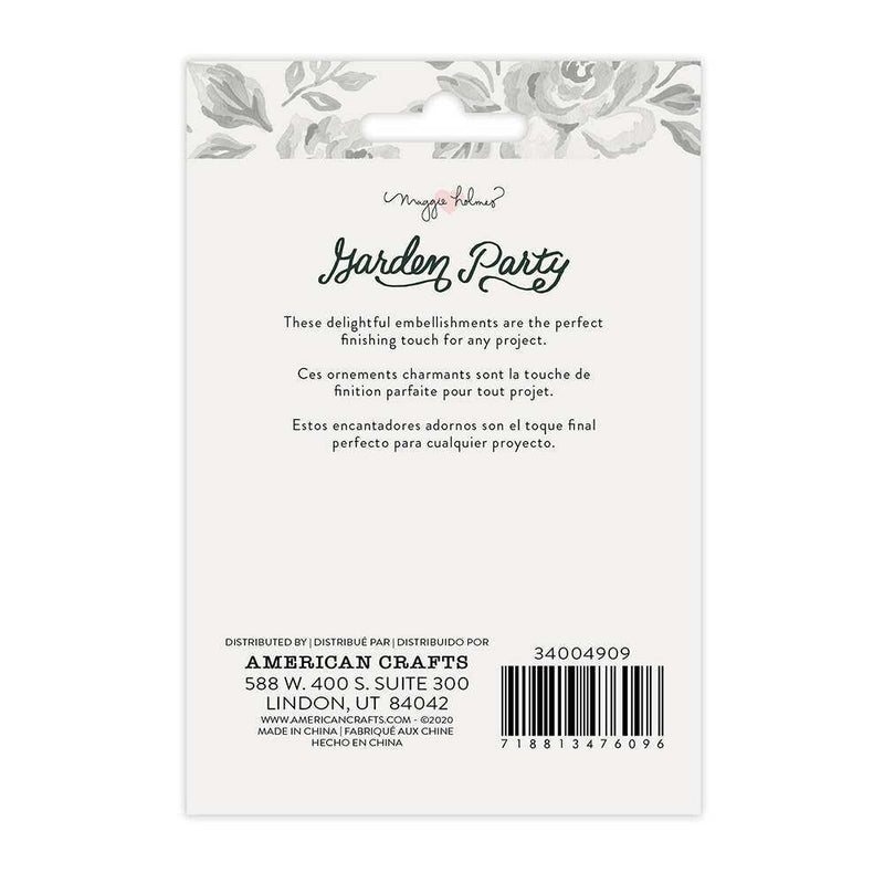 Garden Party Circle Paper Clips - American Crafts