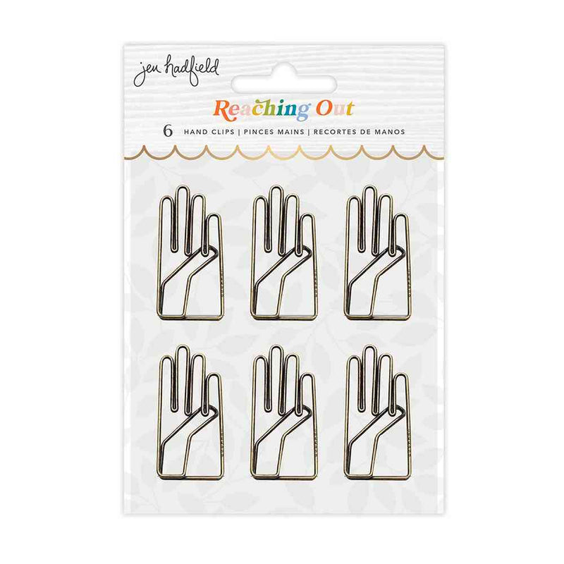 Reaching Out Hand Clips - American Crafts - Clearance