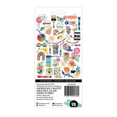 Color Study Icon Ephemera - American Crafts - Clearance