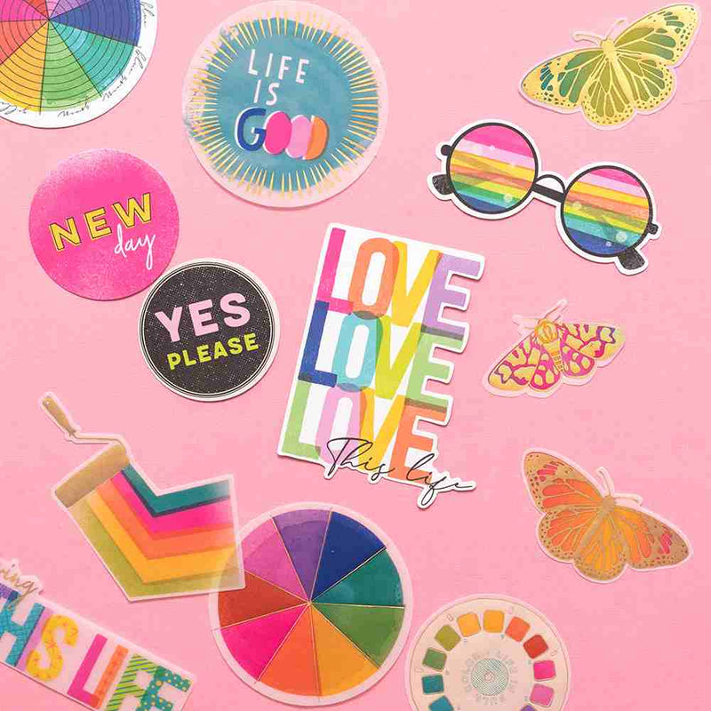 Color Study Icon Ephemera - American Crafts - Clearance