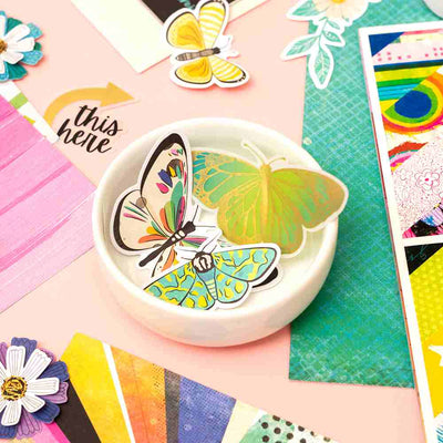 Color Study Icon Ephemera - American Crafts - Clearance
