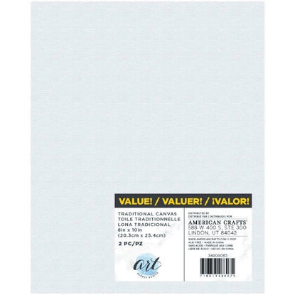 Stretch Canvas, 8" x 10" - Art Supply Basics - American Crafts - Clearance