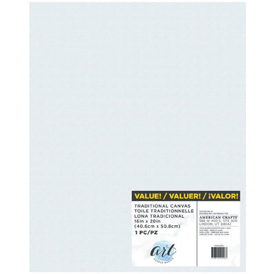 Traditional Canvas, 16" x 20" - Art Supply Basics - American Crafts