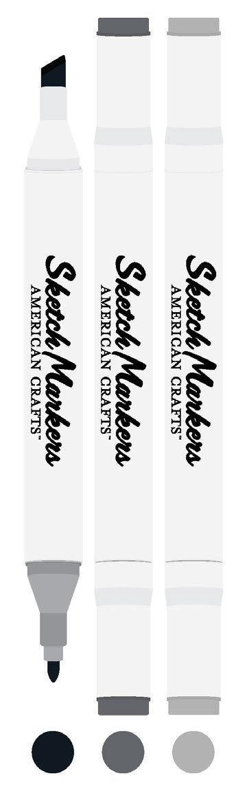 Slate Sketch Markers - American Crafts