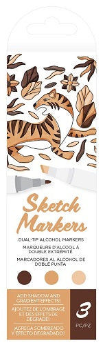 Warm Neutrals Sketch Markers - American Crafts