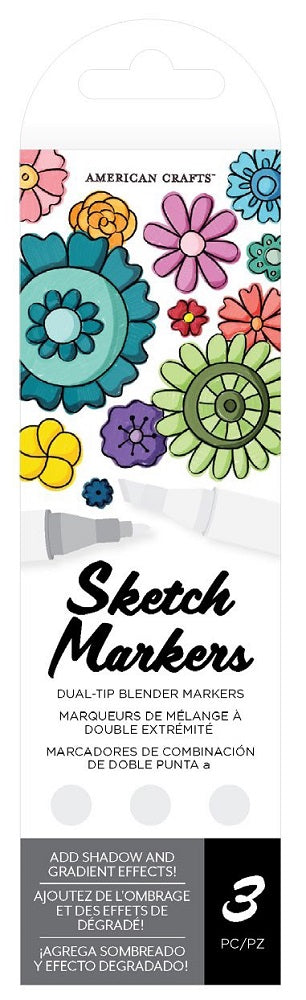 Colorless Blenders Sketch Markers - American Crafts