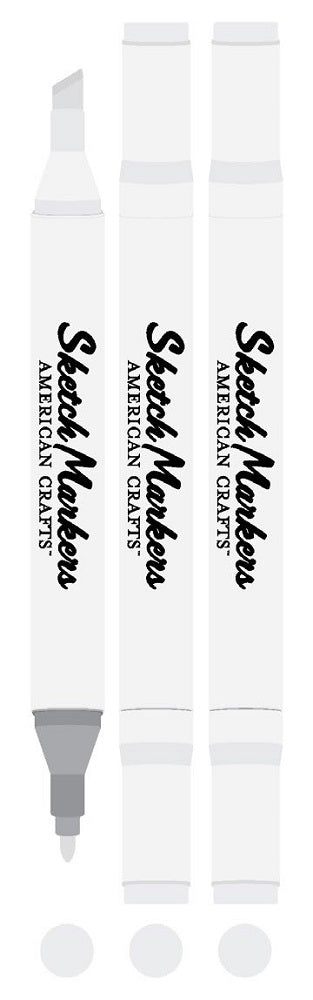 Colorless Blenders Sketch Markers - American Crafts