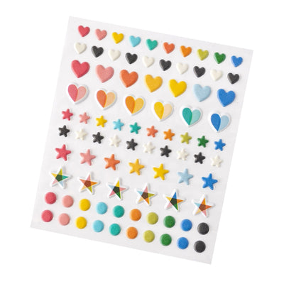 Puffy Stickers - Vicki Boutin - Where To Next Collection - American Crafts