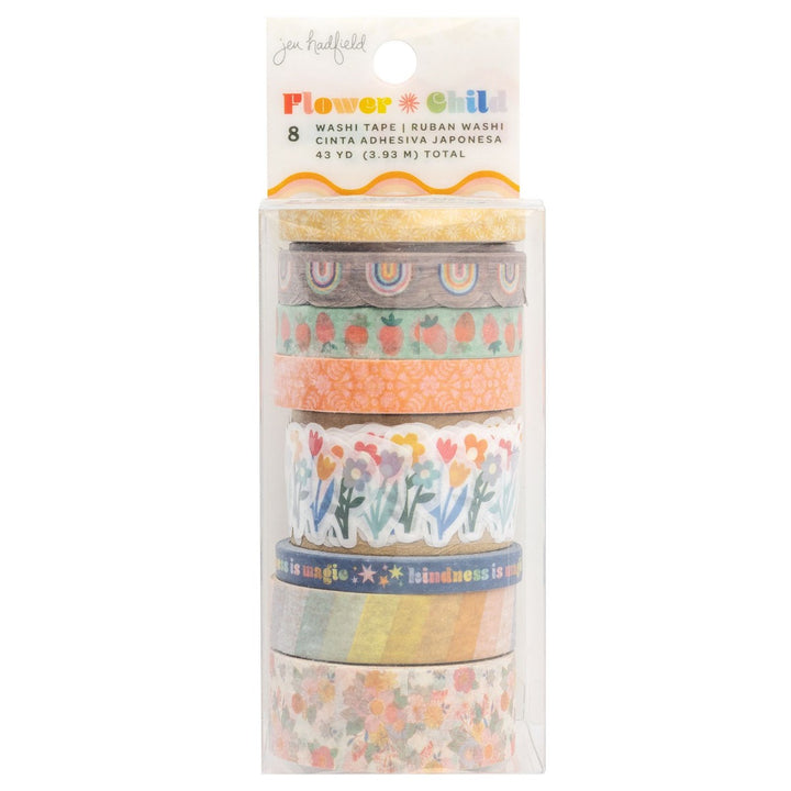 Washi Tape - Jen Hadfield - Flower Child Collection - American Crafts