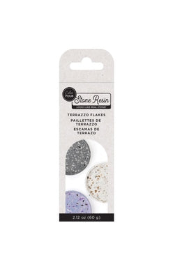 Stone Resin Terrazzo Flakes (3 Piece) - Color Pour - American Crafts