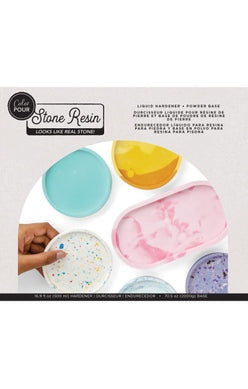 Stone Resin Liquid Hardener and Powder Base - Color Pour - American Crafts